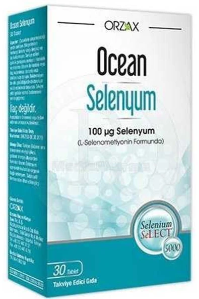 Ocean Selenyum 100 Mcg 30 Tablet ürün görseli 1