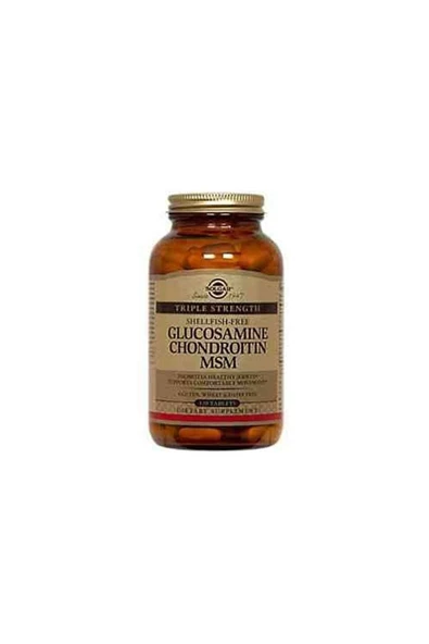 Solgar Glucosamine Chondroitin Msm 120 Tablet ürün görseli 1