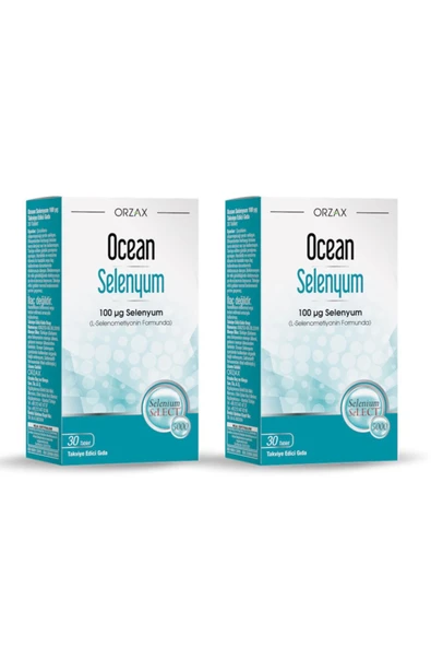 Ocean Selenyum 30 Tablet 100 Mcg X2 Adet ürün görseli 1
