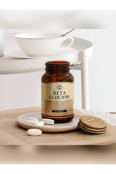 Solgar Beta Glucans (Beta Glukan) 60 Tablet - Resim 4
