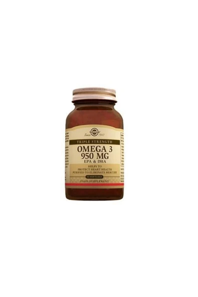 Solgar Omega-3 950 Mg 50 Softjel ürün görseli 1