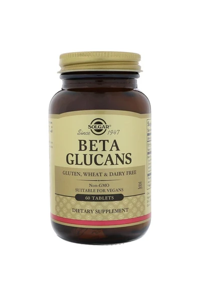 Solgar Beta Glucans 60 Tablet ürün görseli 1
