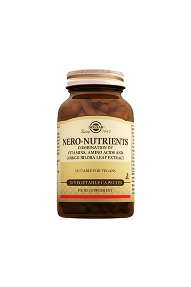 Solgar Nero-nutrients 30 Kapsül ürün görseli 1