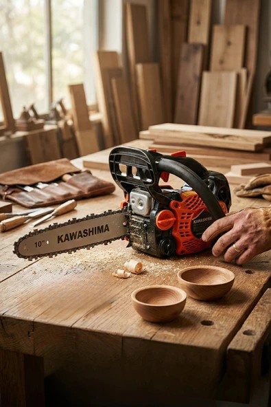 Kawashima Tcs2510 Benzinli Dal Budama Testeresi ürün görseli 1