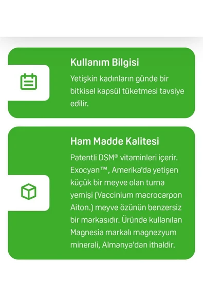 Suda Vitamin Multifem For Women Multivitamin 60 Bitkisel Kapsül - Resim 4