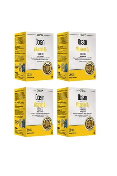 Ocean Vitamin D3 1000 IU 20 ML SPREY X4 ürün görseli 1