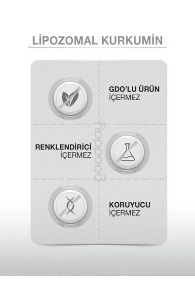 Goodday Lipozomal Kurkumin 30 Likit Kapsül - Resim 6