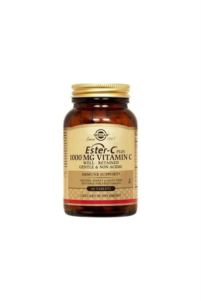 Solgar D3 1000 Iu 100 Kapsül & Ester C 1000 Mg 60 Tb - Resim 3