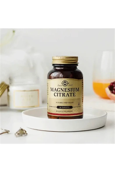 Solgar Magnesıum Cıtrate 60 Tabs - Resim 2