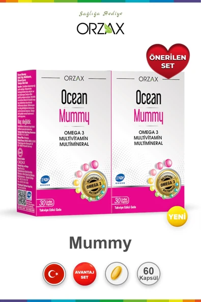 Ocean Mummy 30 Kapsül 2 Adet ürün görseli 1