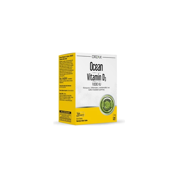 Ocean Vitamin D3 1000 Iu Sprey ürün görseli 1