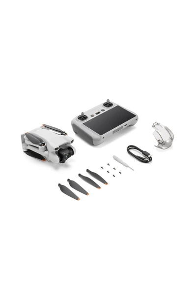 DJI Mini 3 (DJI RC) Ekranlı Kumandalı Drone | Türkiye Karacasulu Garantili | ürün görseli 1