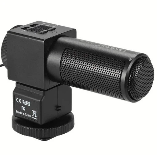 Takstar SGC-698 DSLR Kamera Fotoğraf Makinesi Uyumlu Shotgun Condenser Mikrofon ürün görseli 1