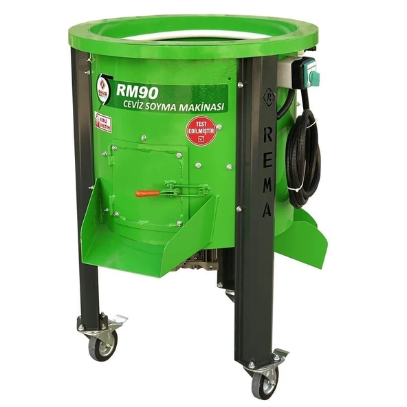 Rema RM90 Sabit Devirli Ceviz Soyma Makinesi 50KG/90L 220V ürün görseli 1