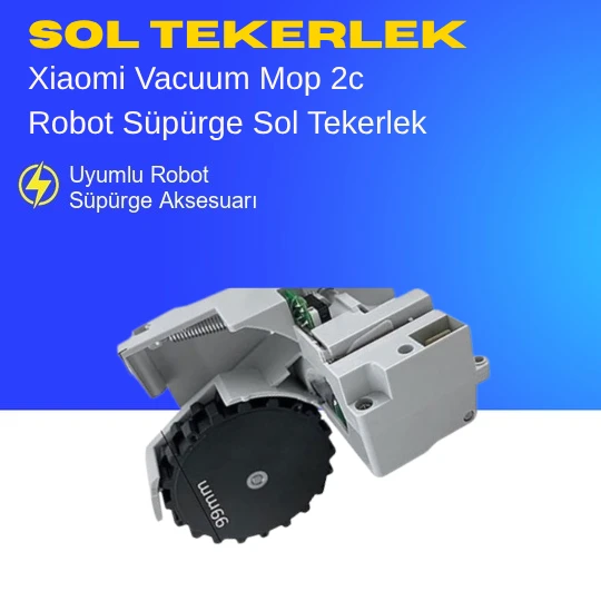Xiaomi Vacuum Mop 2c Sol Tekerlek - Resim 3