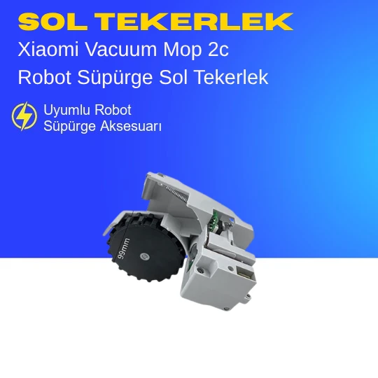 Xiaomi Vacuum Mop 2c Sol Tekerlek - Resim 2