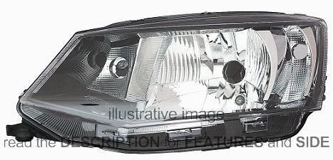 Skoda Fabia (2015 Yılında Çıkan Kasa) Far Sol (Oem No: 6V1941015) ürün görseli 1