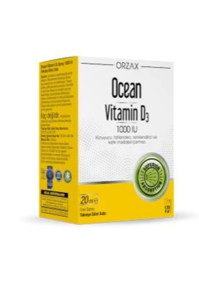 Ocean D3 1000 Iu Sprey 20 Ml ürün görseli 1