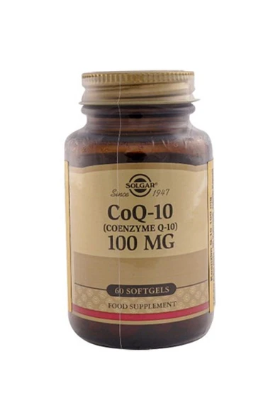Solgar Coenzyme Q-10 100 Mg 60 Softgel ürün görseli 1
