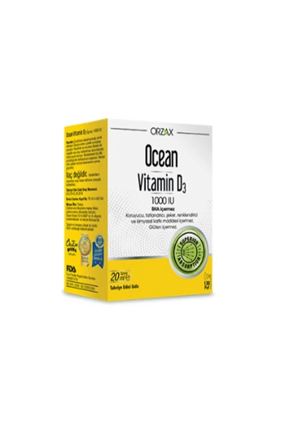 Vitamin D3 1000 IU Sprey ürün görseli 1