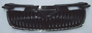 Skoda Fabia 2007-2010 Ön Panjur Siyah Nikelaj Çerçeveli (Tw - Y) (Oem No: 5J0853607) ürün görseli 1