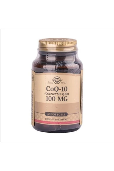 Solgar Coenzyme Q-10 100 mg 60 Kapsül Antioksidan ürün görseli 1