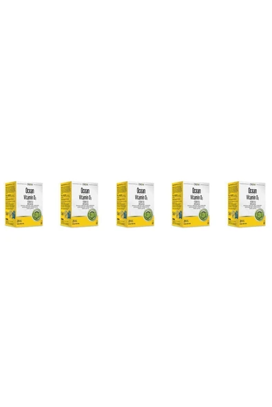 Ocean Vitamin D3 1000 Iu Sprey 20 Ml 5'li Paket ürün görseli 1