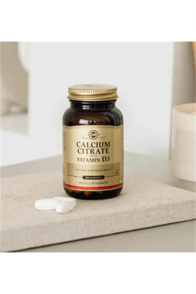Solgar Calcıum Cıtrate 250mg 60 Tabs - Resim 2