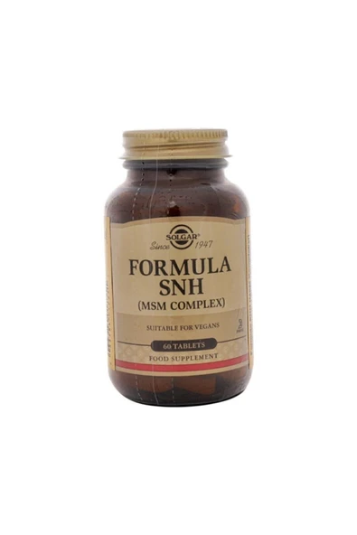 Solgar Formula Snh 60 Tablet - Resim 2