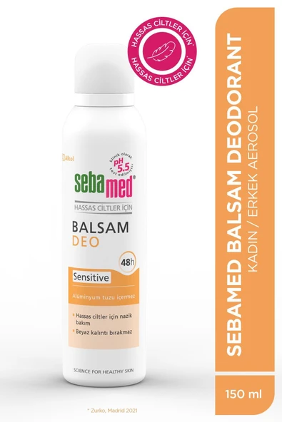 Sebamed Balsam Deo Sensitive Aerosol 150ml ürün görseli 1