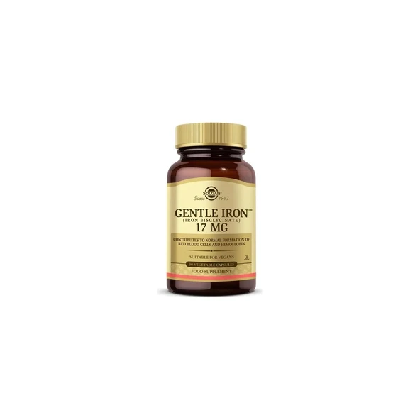 Solgar Gentle Iron 17 mg 90 Kapsül ürün görseli 1