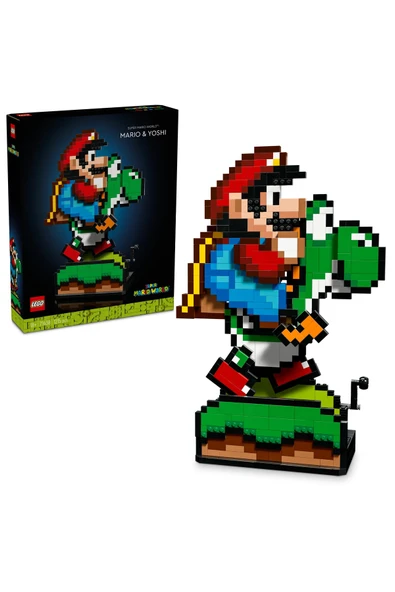 LEGO ® Super Mario™ Super Mario World: Mario ve Yoshi 71438 - 18+ Koleksiyonluk Model Seti (1215P) ürün görseli 1