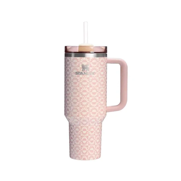 Stanley The Quencher H2.O FlowState Tumbler 1.18 LT Peach Whip Sunflower ürün görseli 1