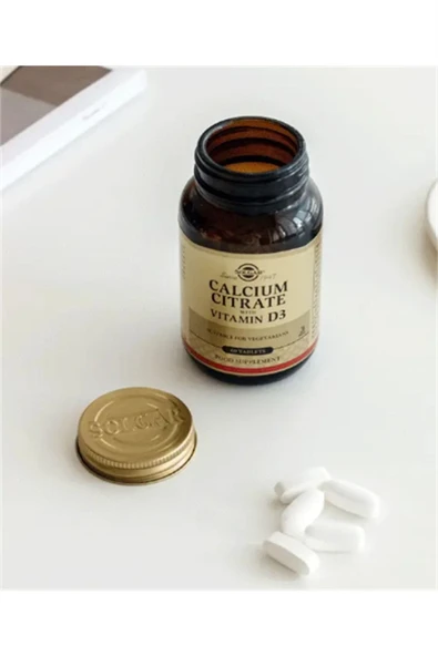 Solgar Calcıum Cıtrate 250mg 60 Tabs - Resim 3