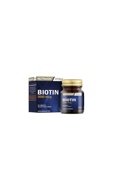 Biotin 5000 Mcg 30 Tablet ürün görseli 1