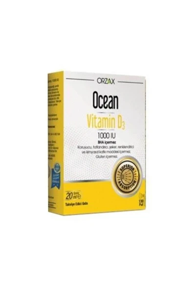 Ocean Vitamin D3 1000 Iu Sprey 20ml ürün görseli 1