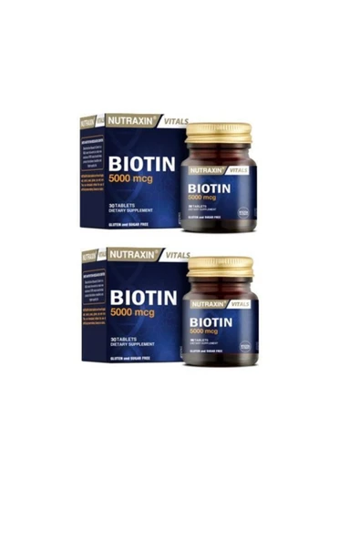 Biotin 5000 Mcg 30 Tablet ürün görseli 1