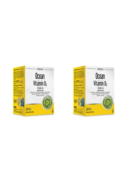 Vitamin D3 1000 Iu Sprey 20 Ml 2'li Paket ürün görseli 1