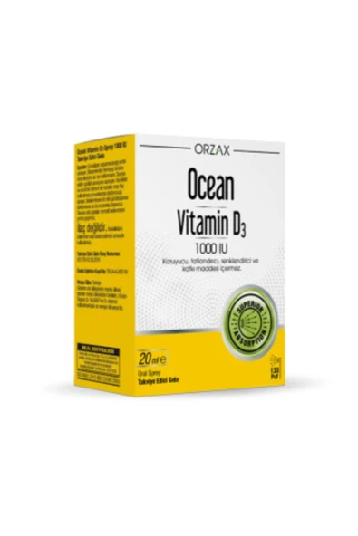 Vitamin D3 1000 Iu 20 Ml Sprey / 130 Doz ürün görseli 1