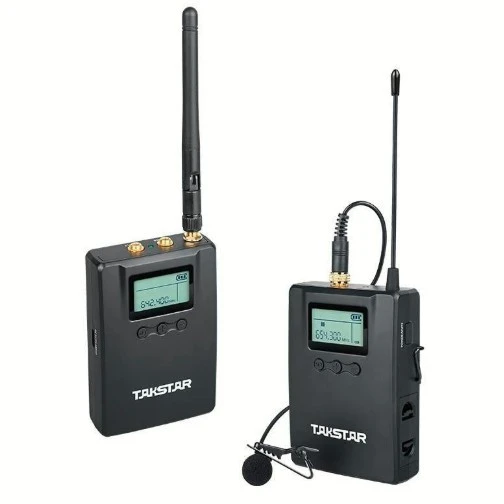 Takstar SGC-200W-R1 Wireless Kamera Mikrofon Seti ( 1 Verici + 1 Alıcı ) ürün görseli 1