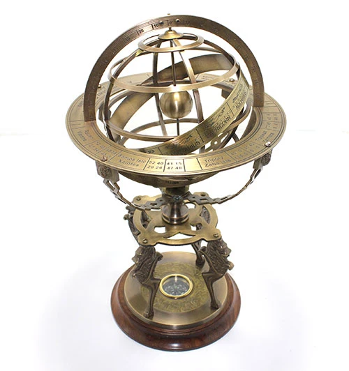 Altı Pusulalı Pirinç Horoskop 2800 ürün görseli 1