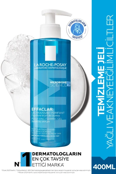 La Roche Posay Effaclar Gel 400 Ml ürün görseli 1