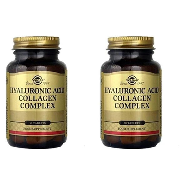 Solgar Hyaluronic Acid Collagen Complex 30 Tablet 2 Adet ürün görseli 1
