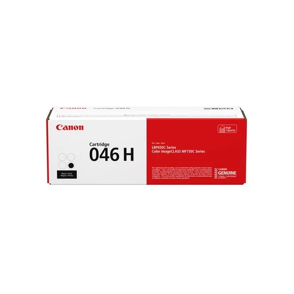 Canon CRG-046H BK Black Siyah Yüksek Kapasite Toner MF653-732-734-735 ürün görseli 1