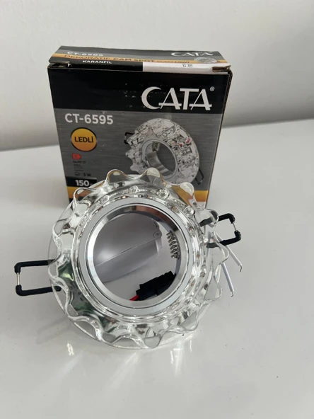 CATA DEKORATİF CAM SPOT (CT-6595 KARANFİL) ürün görseli 1