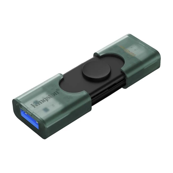 Kingston DTDEG2/128GB 128GB USB-A + USB-C 3.2 Gen 1 DataTraveler DuoG2 Flash Bellek ürün görseli 1