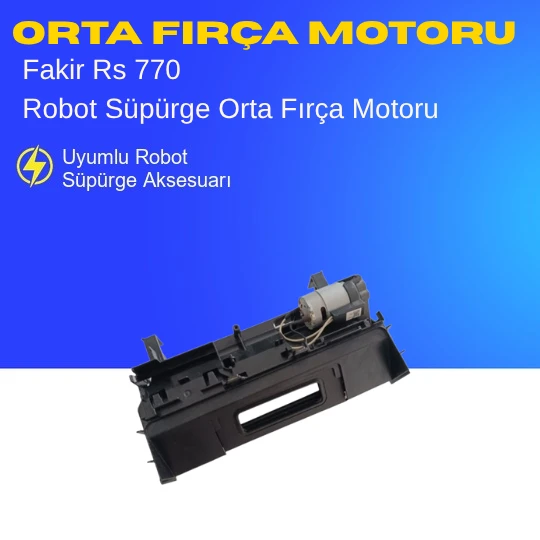 Fakir Rs 770 Uyumlu Orta Fırça Motoru ürün görseli 1