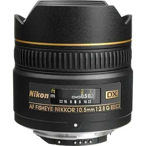 Nikon AF 10.5mm f/2.8G IF ED DX Balıkgözü Lens (Karfo Karacasulu Garantili) ürün görseli 1
