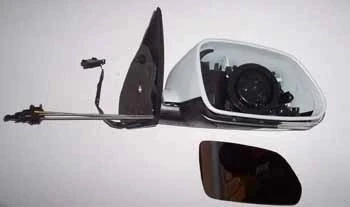Skoda Octavia 2005-2009 Kapı Aynası Sol Manuel Sinyalli - Gri Kapaklı (Bfn) (Oem No: 1Z1857507E01C) ürün görseli 1