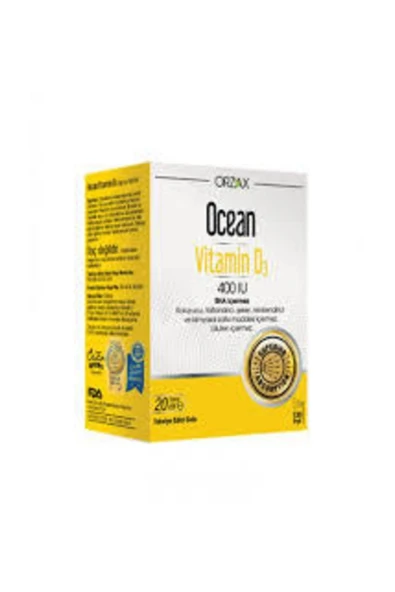 Ocean Vitamin D3 400 Iu Oral Sprey 20 ml ürün görseli 1